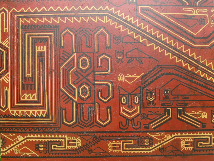 Fragmento de manto Mochica